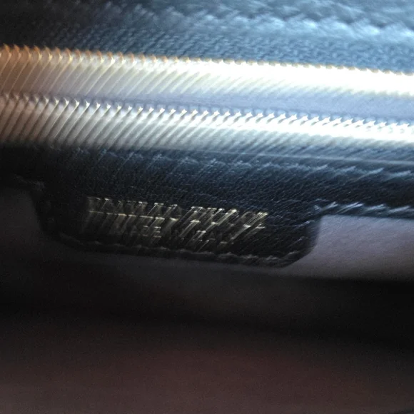 Emilio Pucci Black Crossbody Bag with Silver Chain - Picture 10 of 13